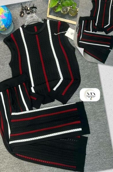 Ensemble homme chic tricoté