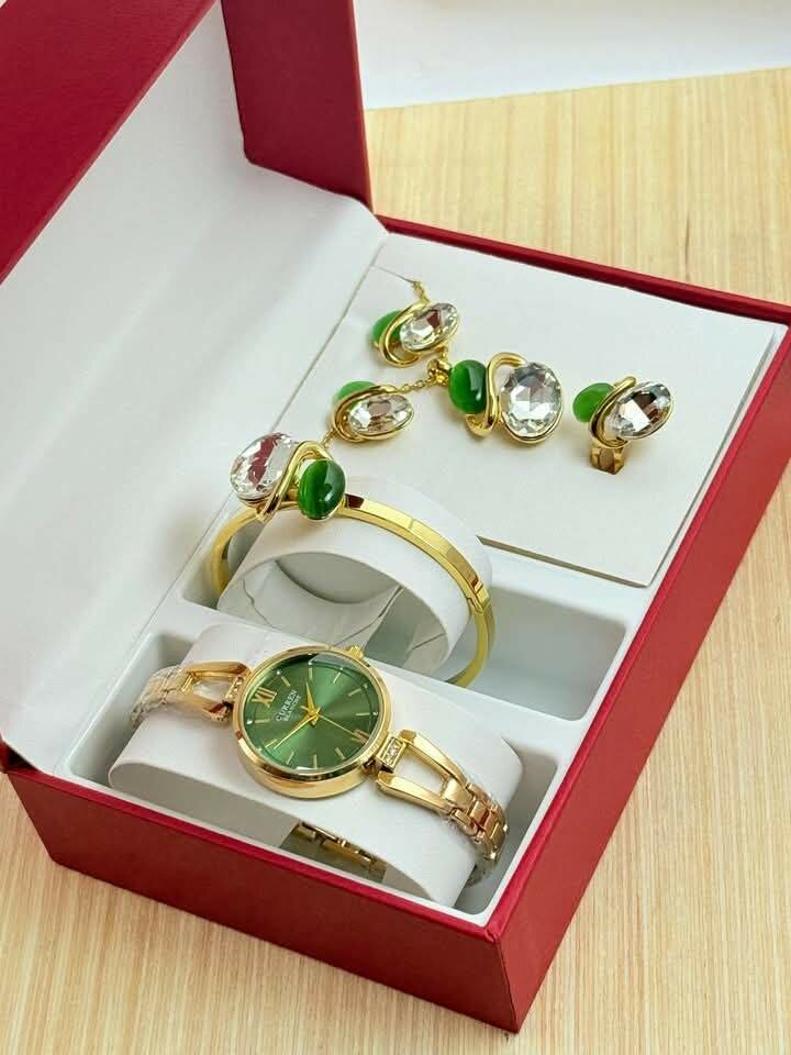 Ensemble Montre et Bijoux Élégant