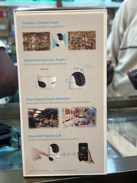 Caméra a double objectif 10 mp