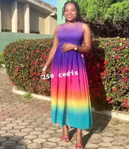 dress (color - rainbow)