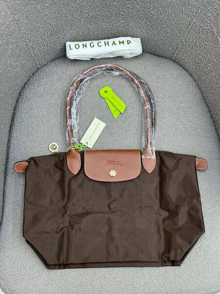 Sac  Longchamp marron taille M