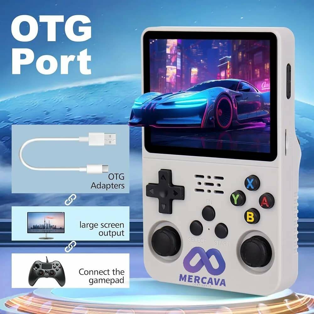 Anbernic R36S Console de jeu portable  64G - Écran HD