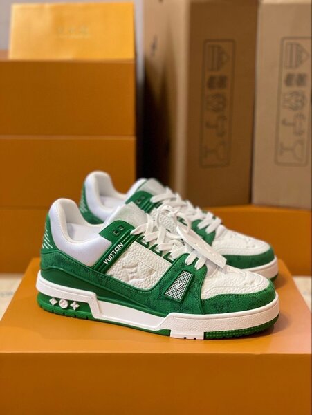 Sneakers en cuir élégants