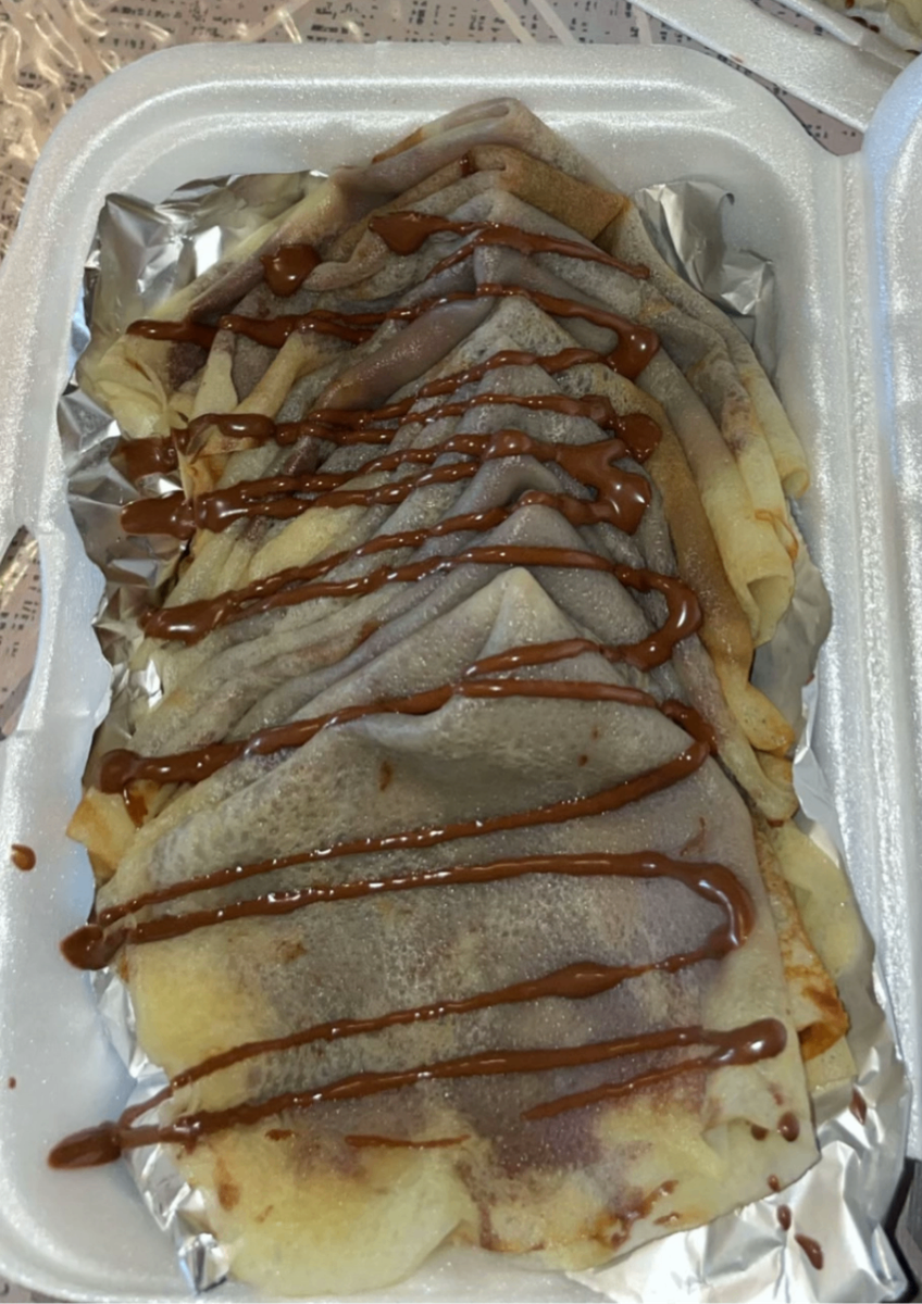 Crepes au nutella