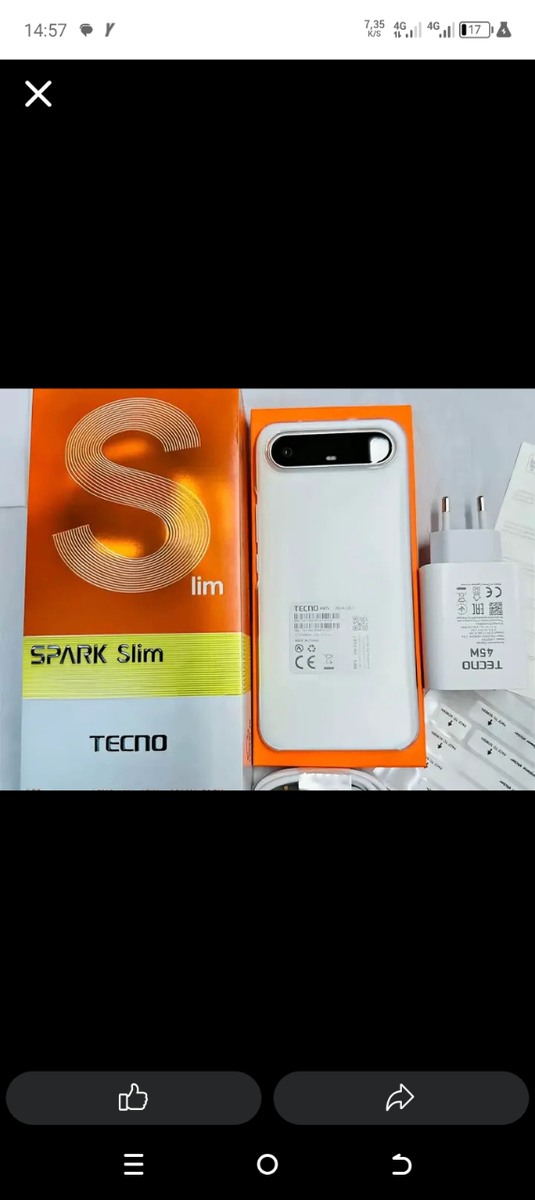 Tecno SPARK Slim Smartphone
