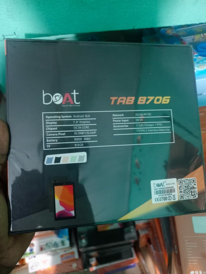 Tablette Android boAt B706