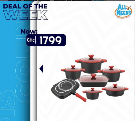 14pcs Diecast Cookware 