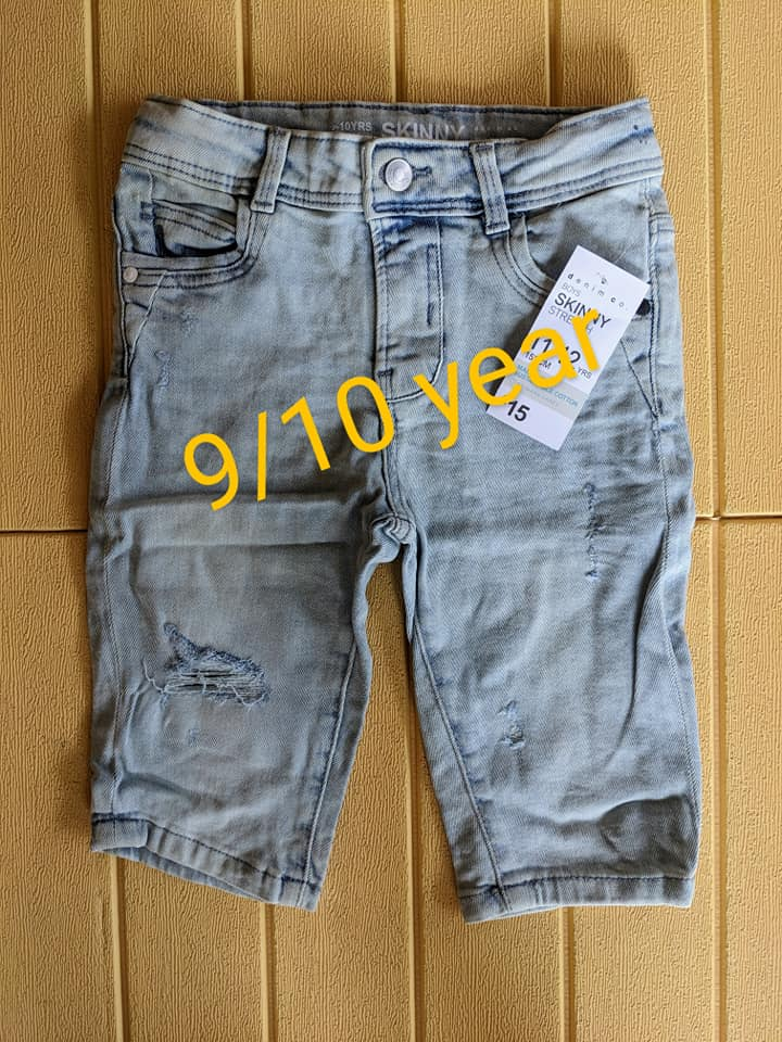 KIDS DENIM SHORTS