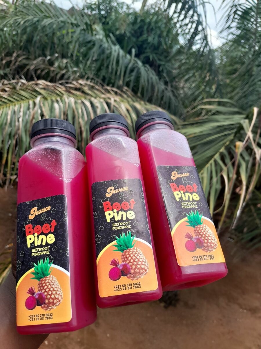 Beetroot & pineapple juice