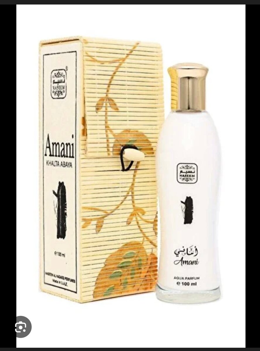 Parfum femme Fatema Amani Musk