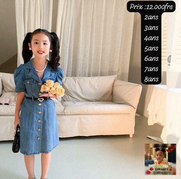 Robe en Jean pour Filles