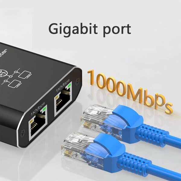 Adaptateur Réseau Gigabit 1x2