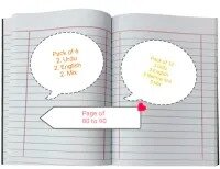 Note. Fine paper. Card Register Good Quality Paper