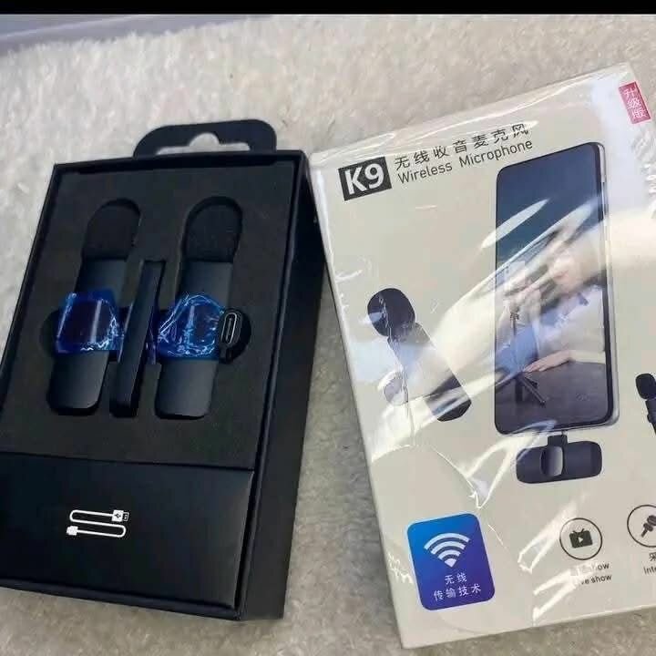 2in1 Android & iPhone lapel microphone