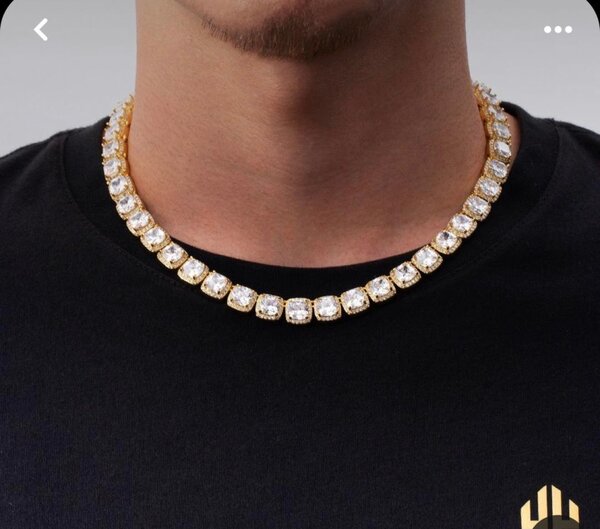 Iced out necklace