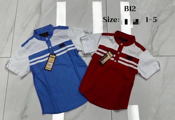 Chemises Enfants Rayées Élégantes