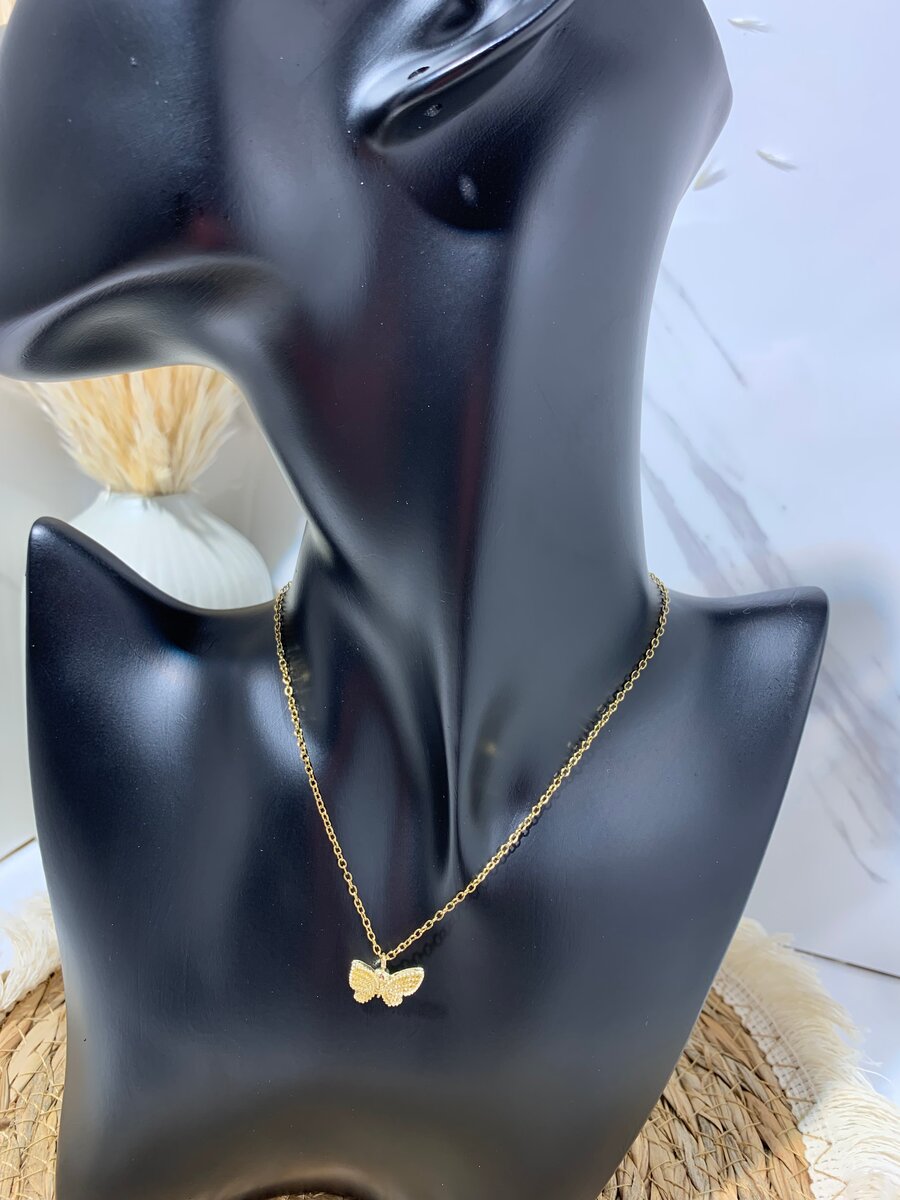 Collier délicat en or