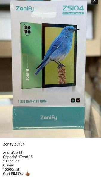 Tablette Zonify ZS104 16Go