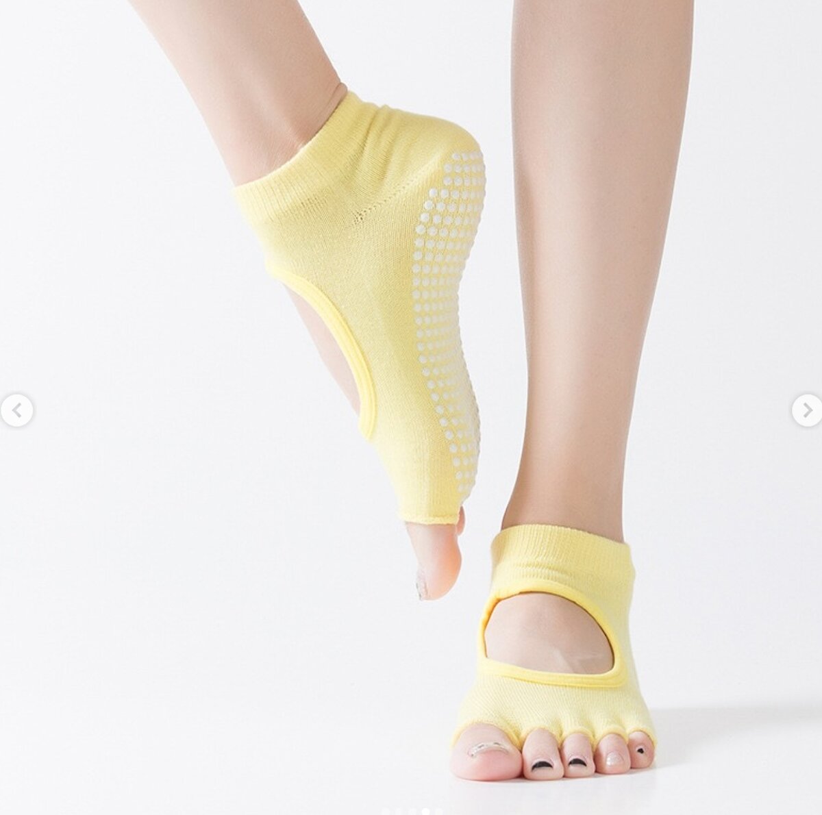 Идеальные носки для йоги и фитнеса! 🧘‍♀️