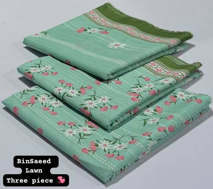 Bin saeed printed lawn
