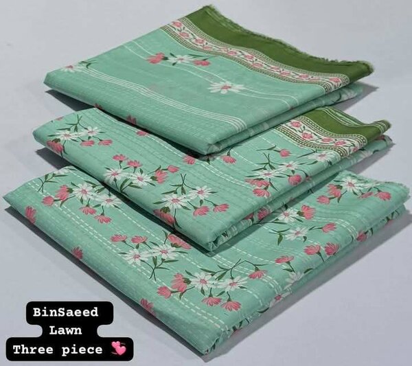 Bin saeed printed lawn