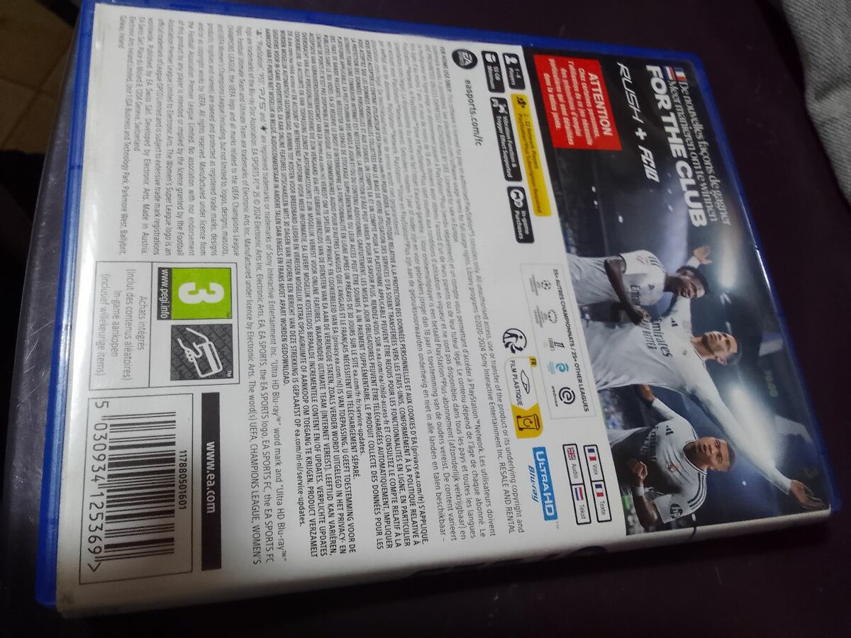 JEU PS5 EA SPORTS FC 25