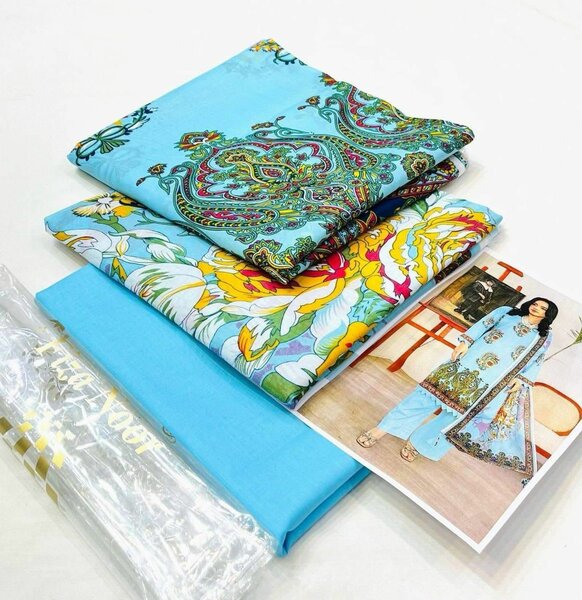 Printed lawn