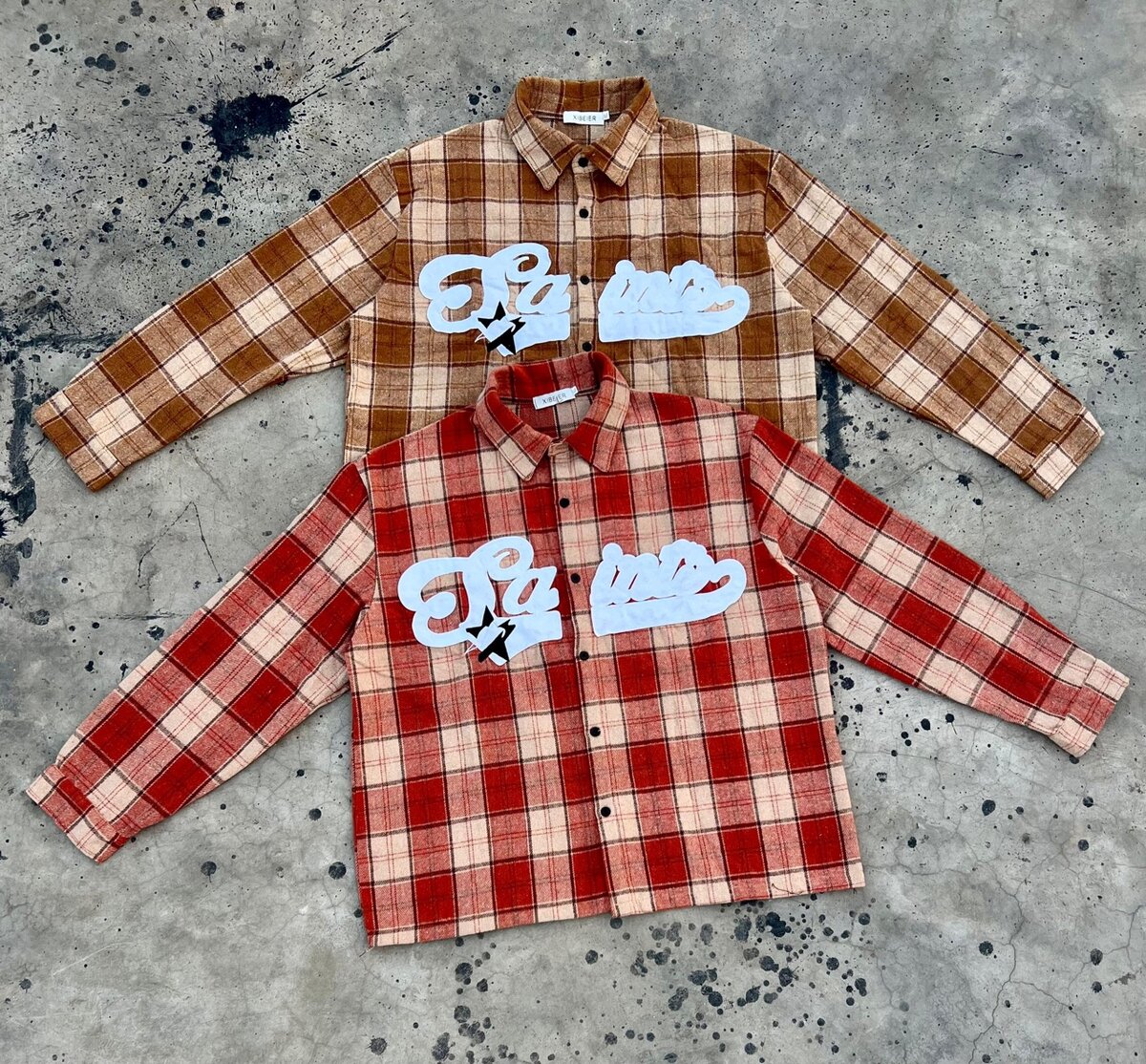 Chemises à carreaux modernes