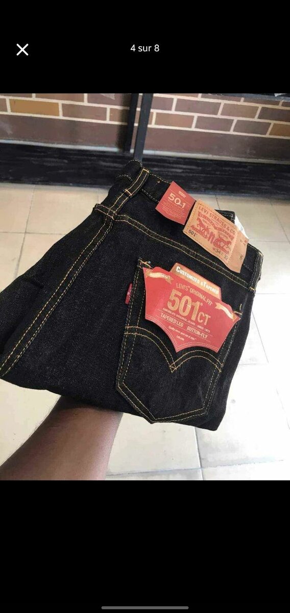 Jeans homme coupe classique