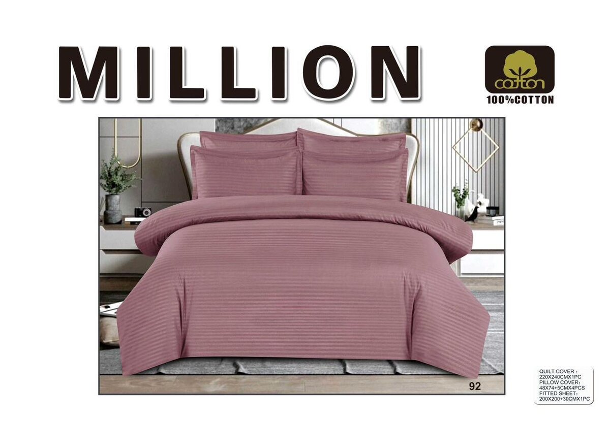 Draps de Lit en Coton Élégant