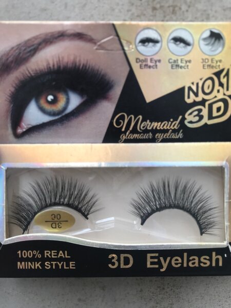 Cils 3D effet œil de chat