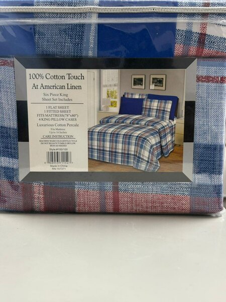 Parure de lit en coton King Size