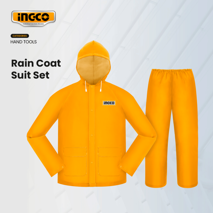 INGCO Costume de Pluie PVC