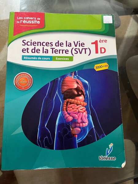 Manuel SVT 1ère - Vallesse