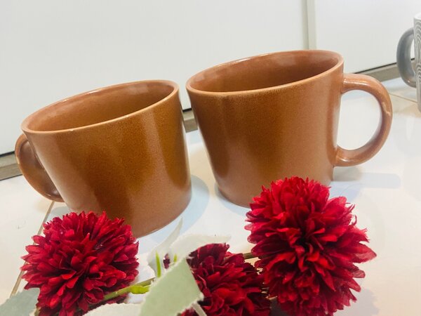 Beautifully designed ceramic tea mugs