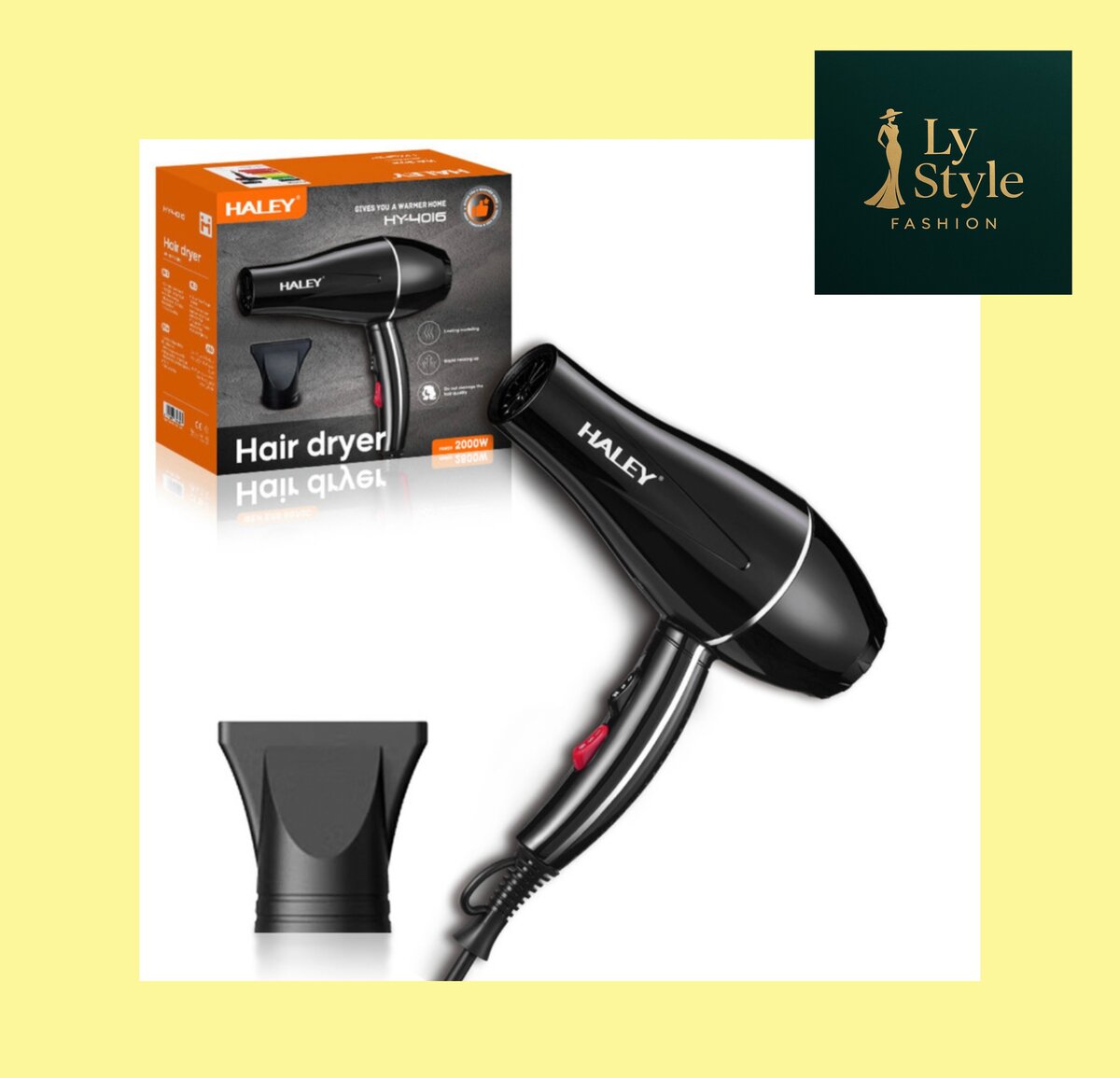 Sèche-cheveux professionnel Haley