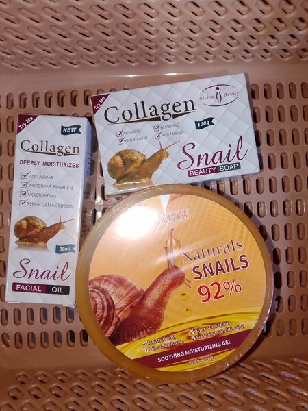 Ensemble Soins Visage Escargot