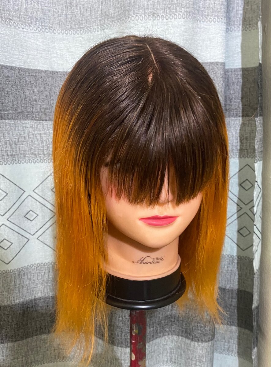 Perruque naturel prends le fer