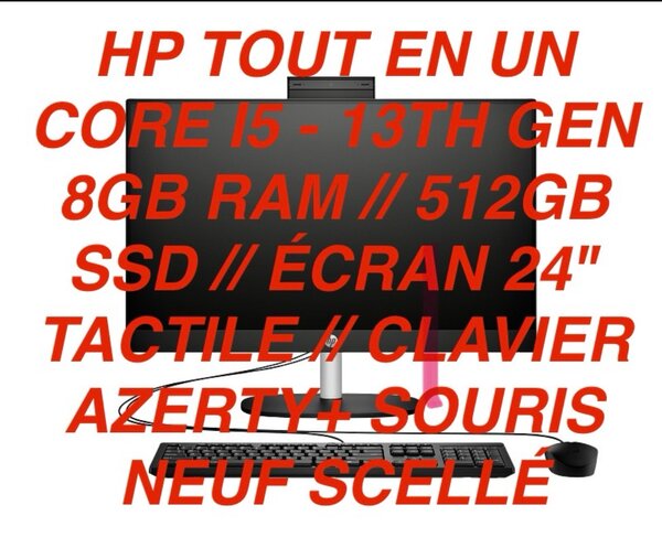 Ordinateur Tout-en-Un HP 24"