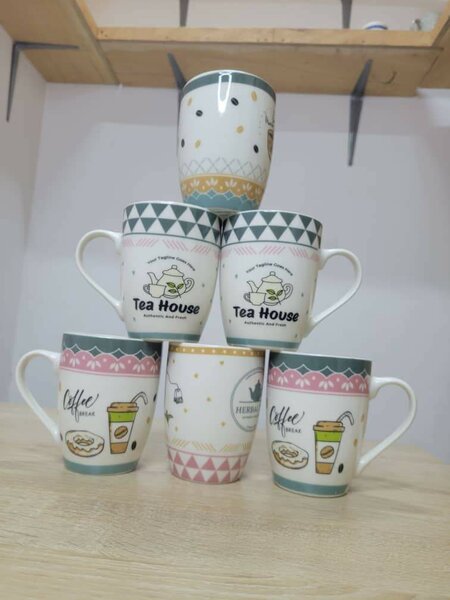 Belle tasse 6 pièces