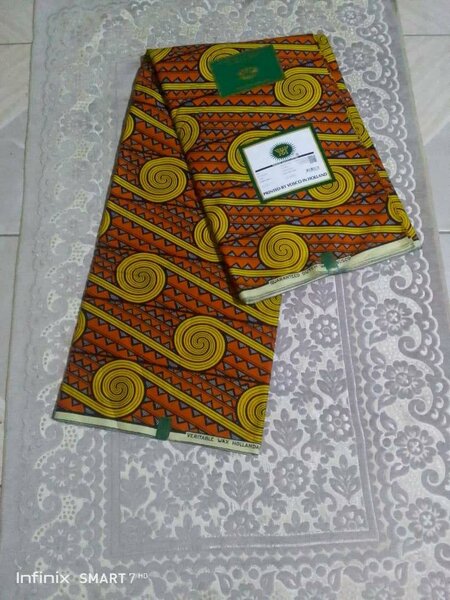 Tissu Wax hollandais vilsco