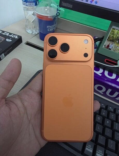 Coque pour iPhone orange