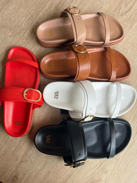 Sandales élégantes en cuir pour femmes