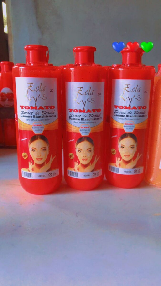 Gel douche  tomato blanchissant