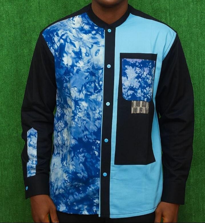 Chemise Homme Patchwork