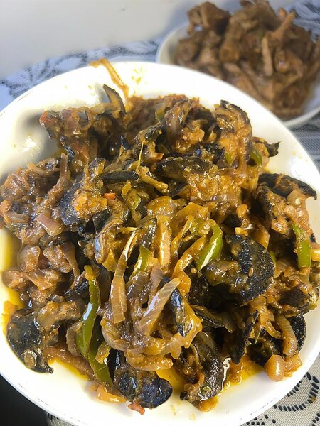 Délicieux escargots épicés