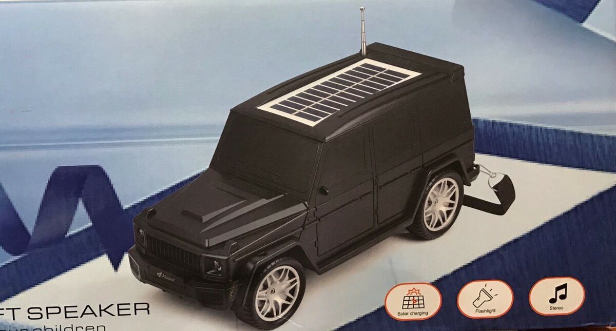 Kisonli Solar speaker/ Bluetooth speaker