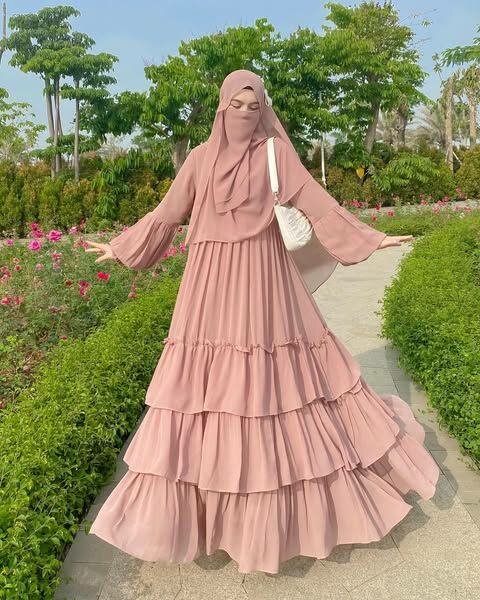 Robe Hijab Modeste Verte