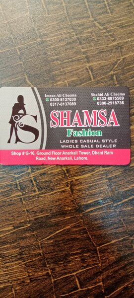 Shamsa fashion org