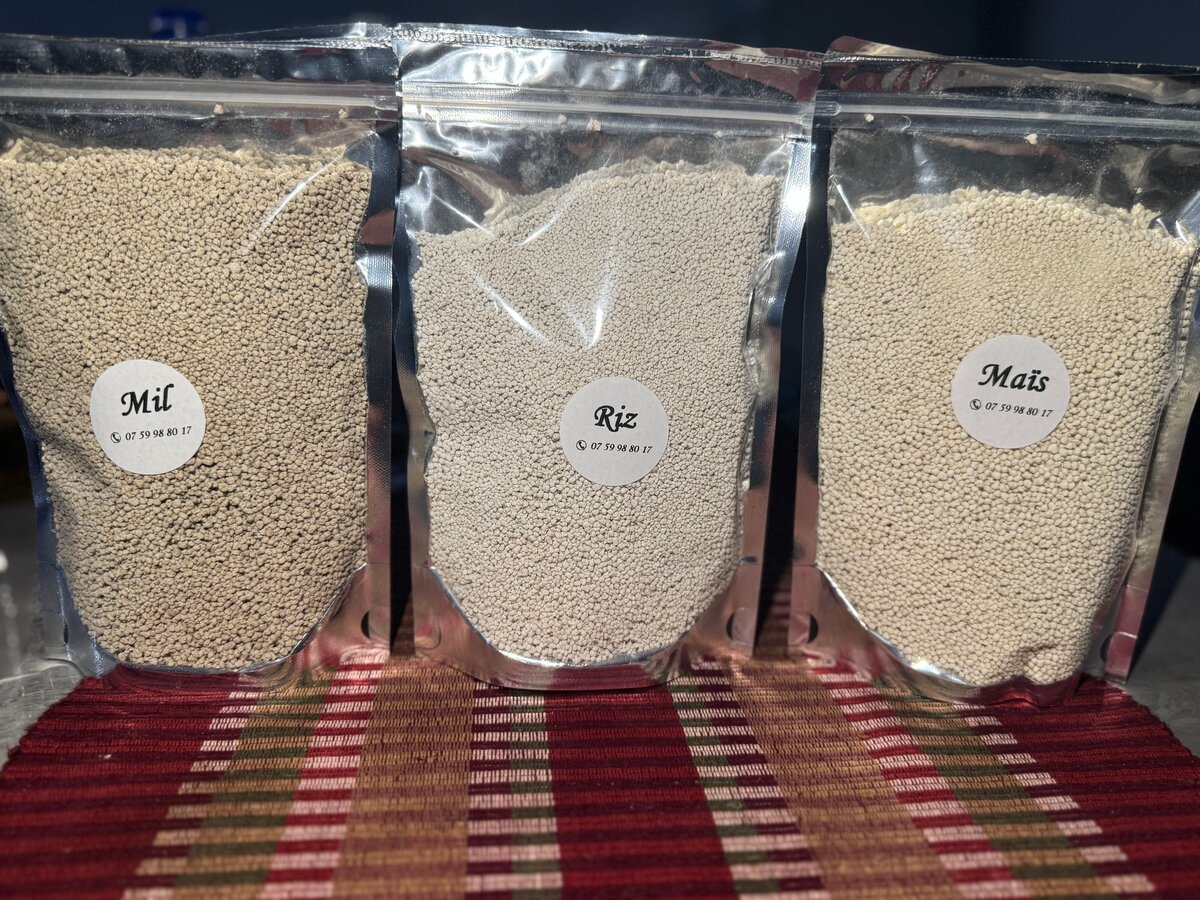 Trio de granulé pour bouillies